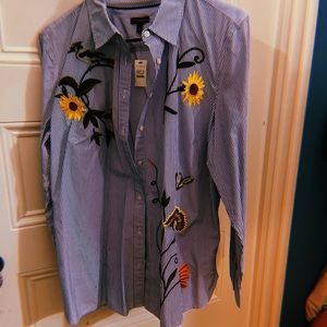 NWT Talbots button down